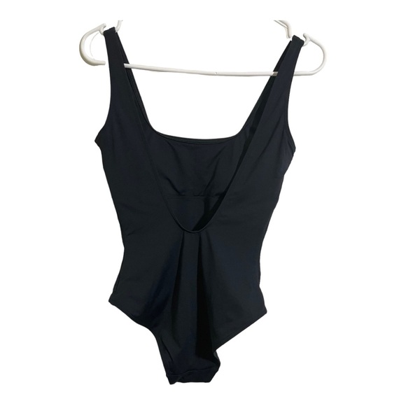 Everlane womens one pice low back simple bathing suit black size XSmall. Padded - Picture 4 of 9